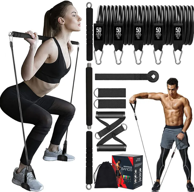 DropSet Home Band Kit — Full Body Resistance Training System
