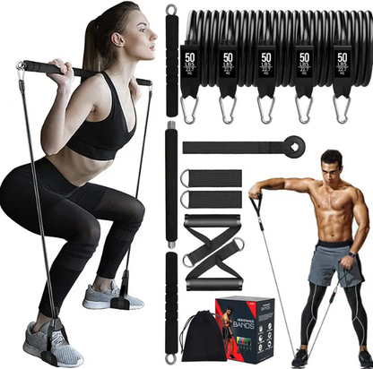DropSet Home Band Kit — Full Body Resistance Training System